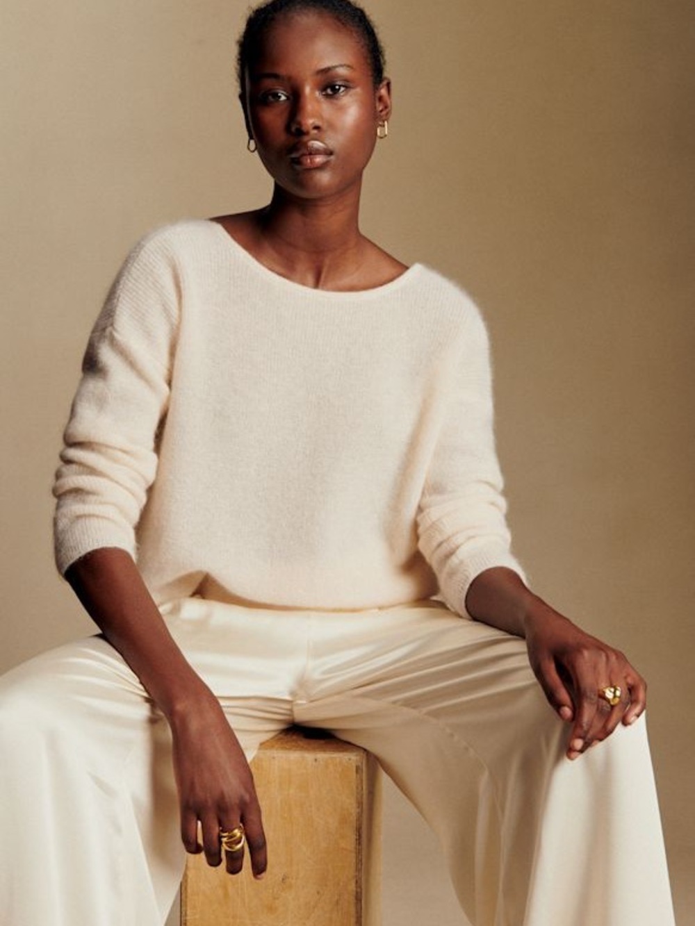 Sezane Barry mohair cardigan - Picture 3 of 9